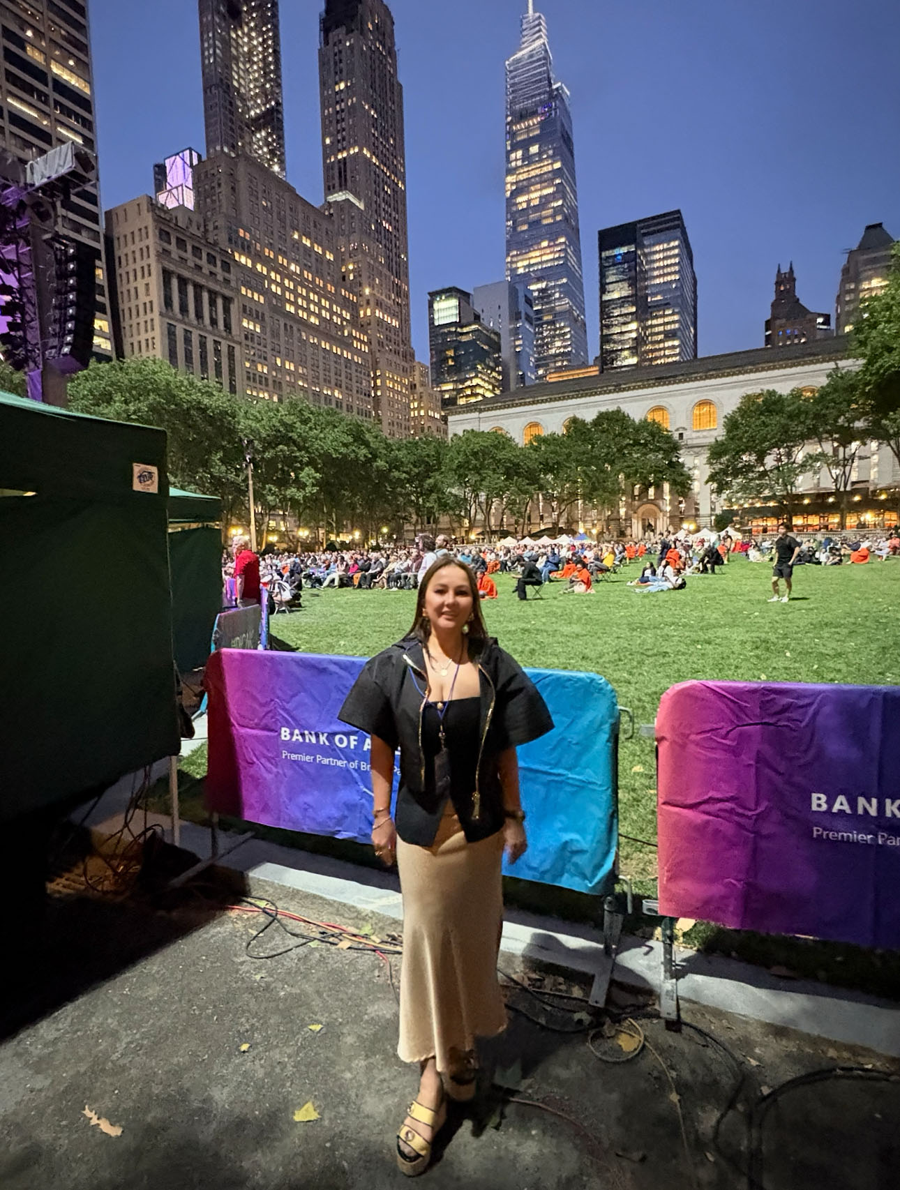 4. Ballet Support Foundation and New York City Opera dance project at Bryant Park (June, 2025)